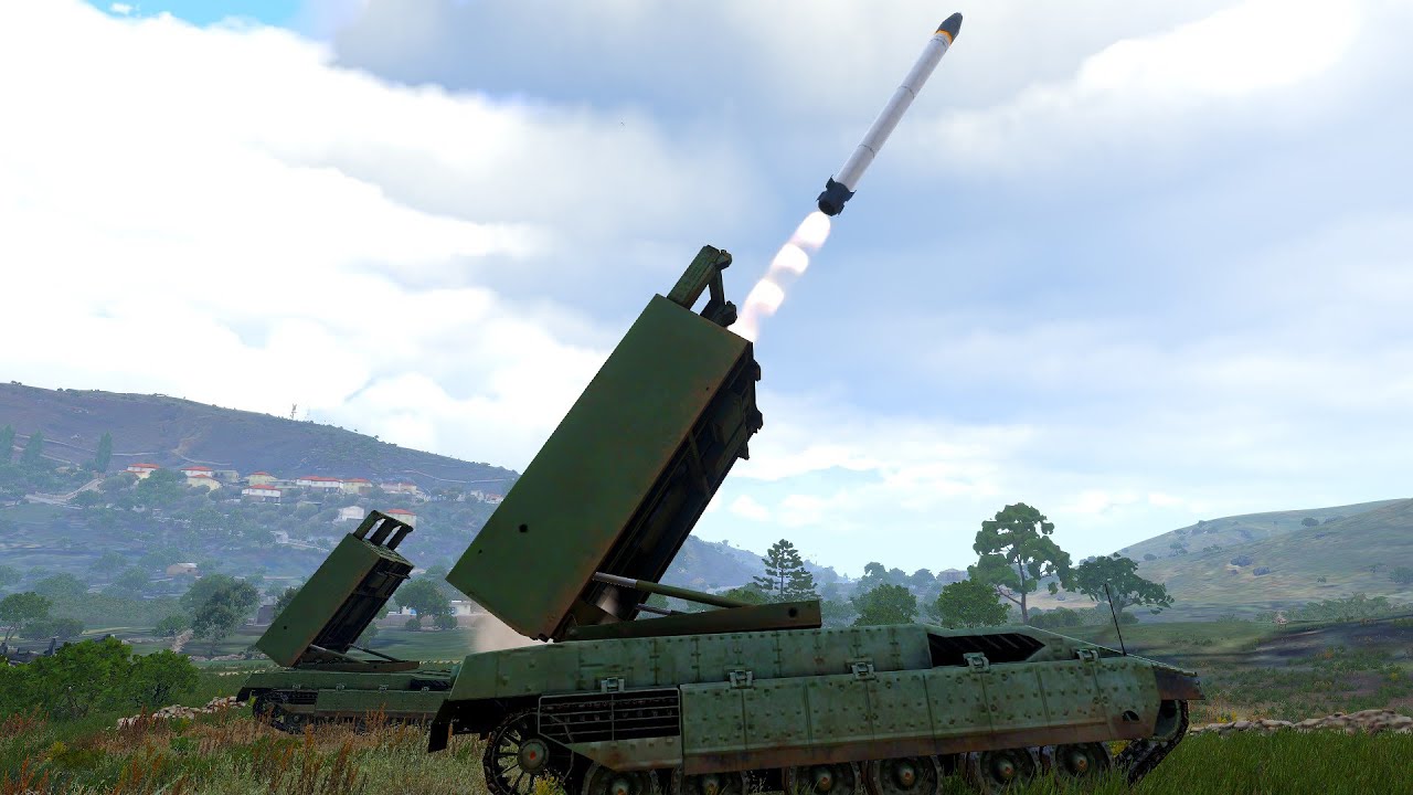 Ukrainian Himars Guided Missiles sent to hell Russian Marine Corps Column || Arma3
