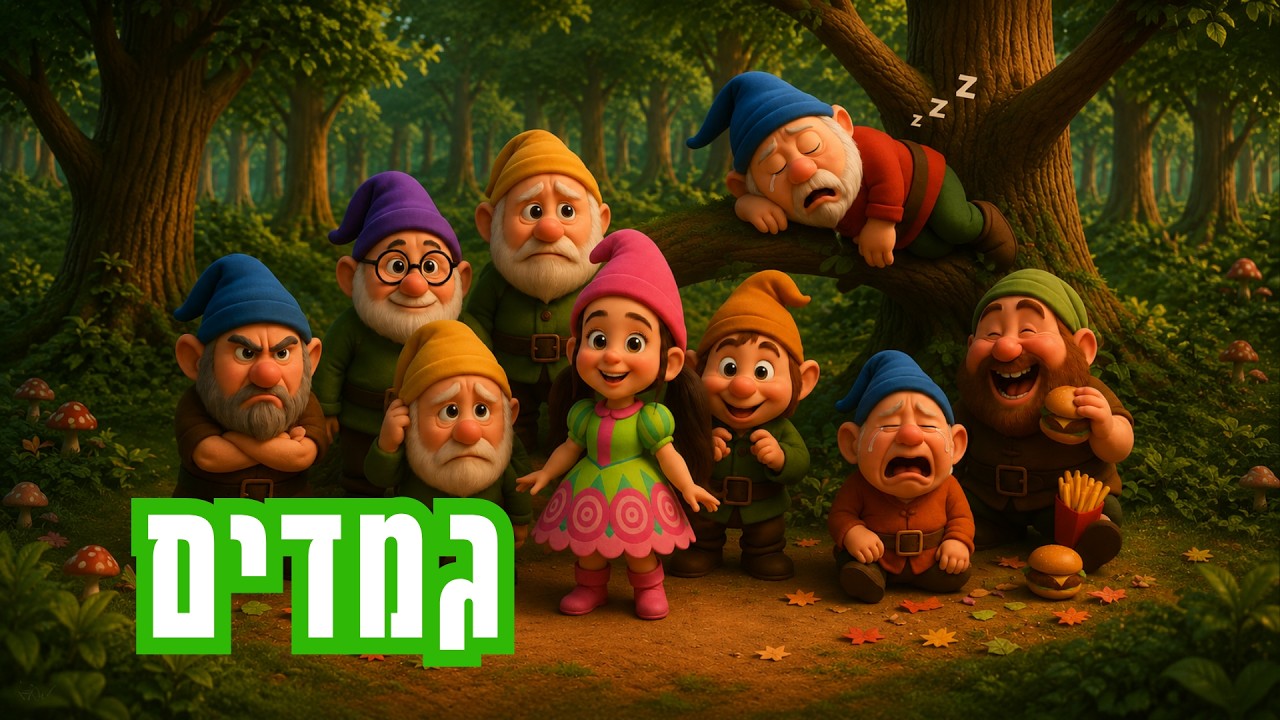 שיר גמדים - צ'פצ'ולה קליפ אנימציה בשילוב AI