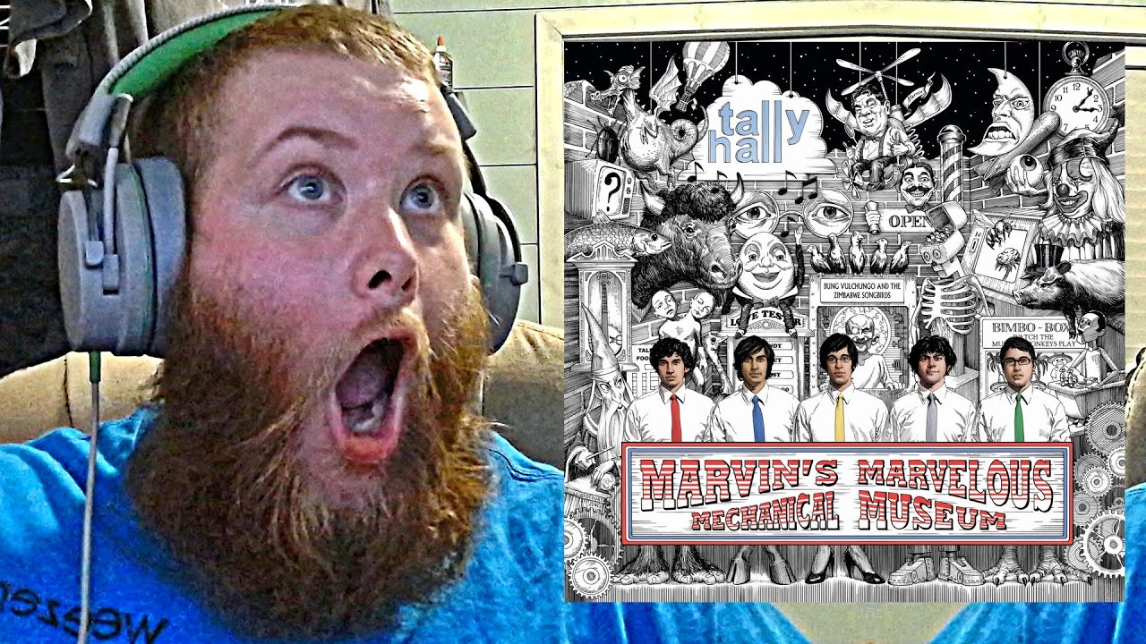 Tally Hall Marvin's Marvelous Mechanical Museum (FULL ALBUM REACTION)