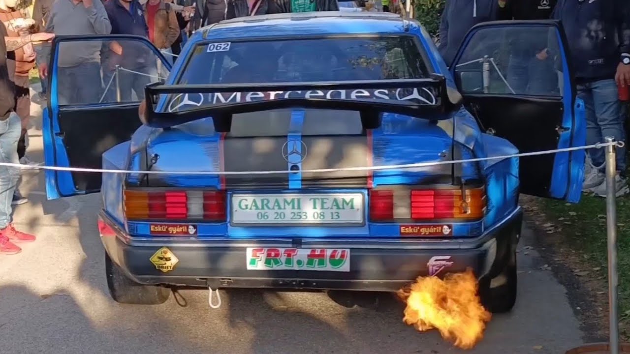 Retro tuning festival Best moment's! Tuning and supercars with brutal loud engine revving and Sound!