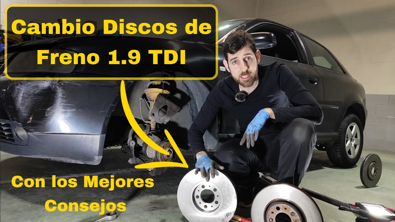 Cambio Discos de Freno Audi A3 8L 1.9 TDI Con los Mejores Consejos.  [Proyecto Audi A3 8L]