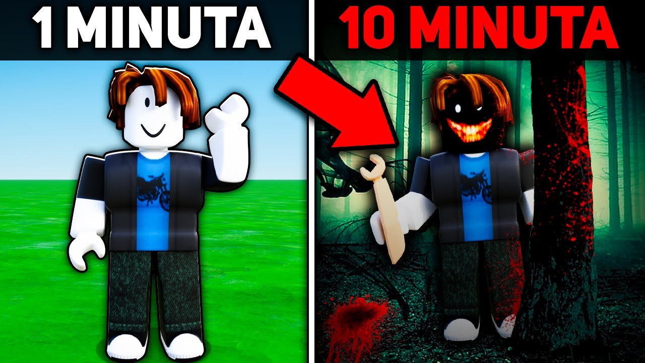 GRY W ROBLOX które POWOLI STAJĄ SIĘ STRASZNE! 😨