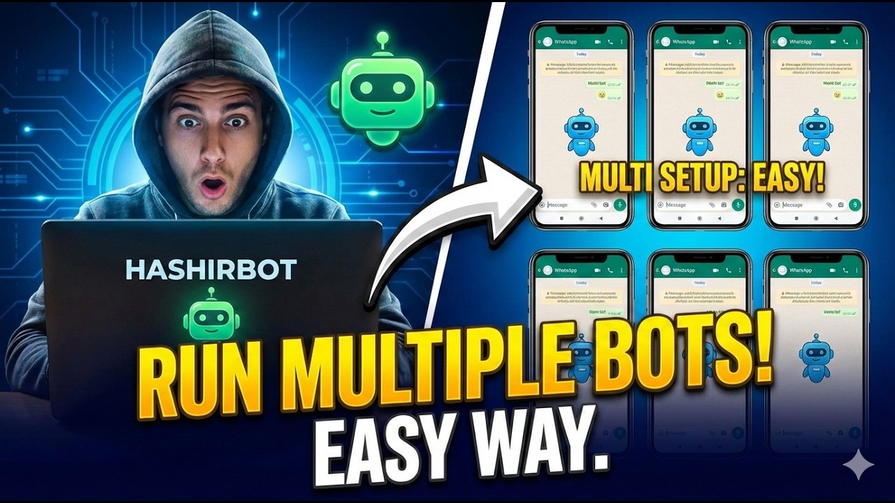 How to Setup Multiple HashirBot Accounts on One PC/VPS