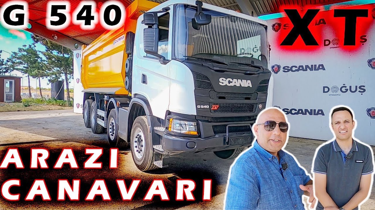 SCANIA G540 XT / YATAKLI İNŞAAT KAMYONU