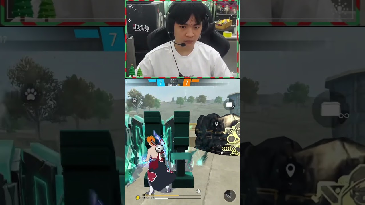 CHAM C&Acirc;N5 SOLO VOLEQUOCCUONG NG&Agrave;Y 1  #chamcan5 #freefire #freefirehehoaninja