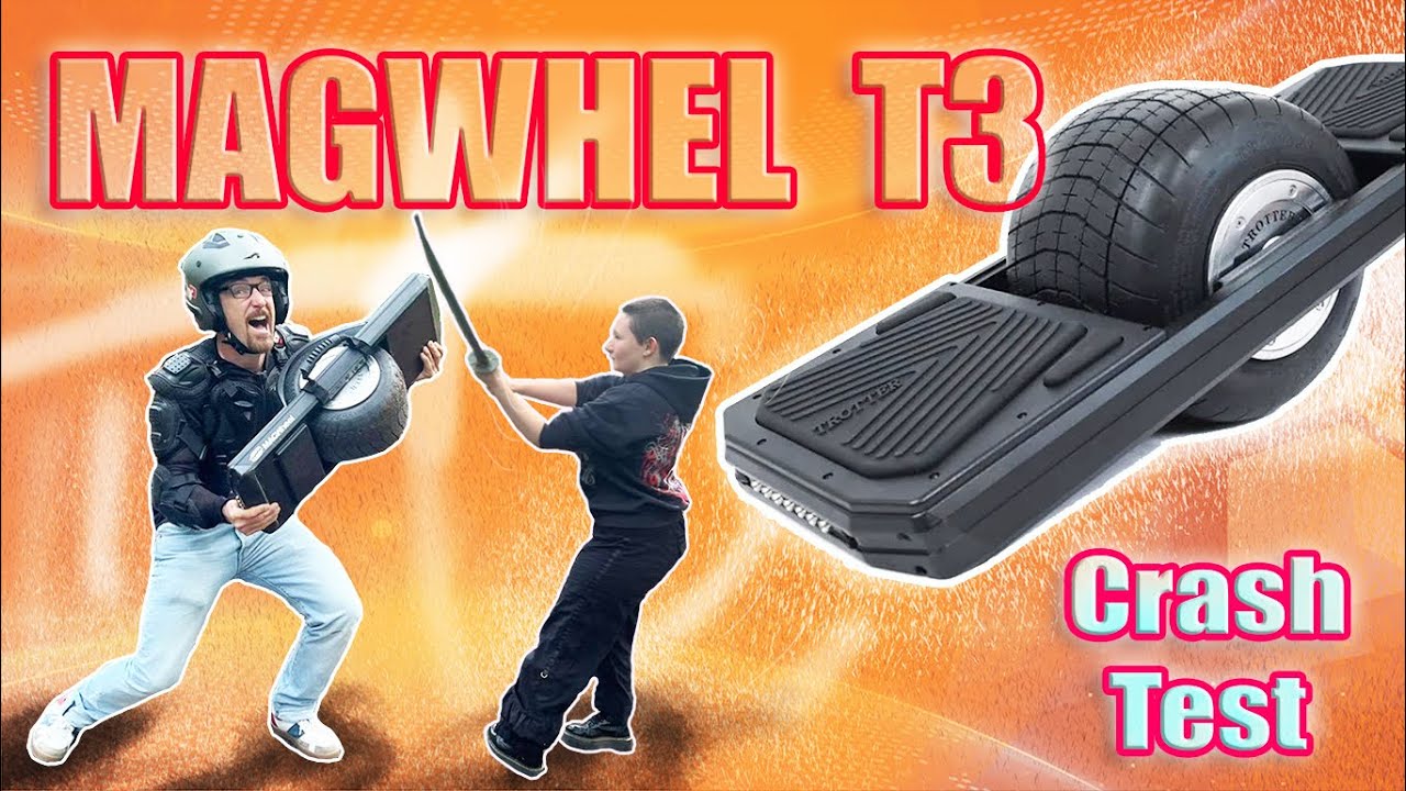 Magwheel T3 ! un skate électrique monoroue deux fois moins cher qu'un Onewheel