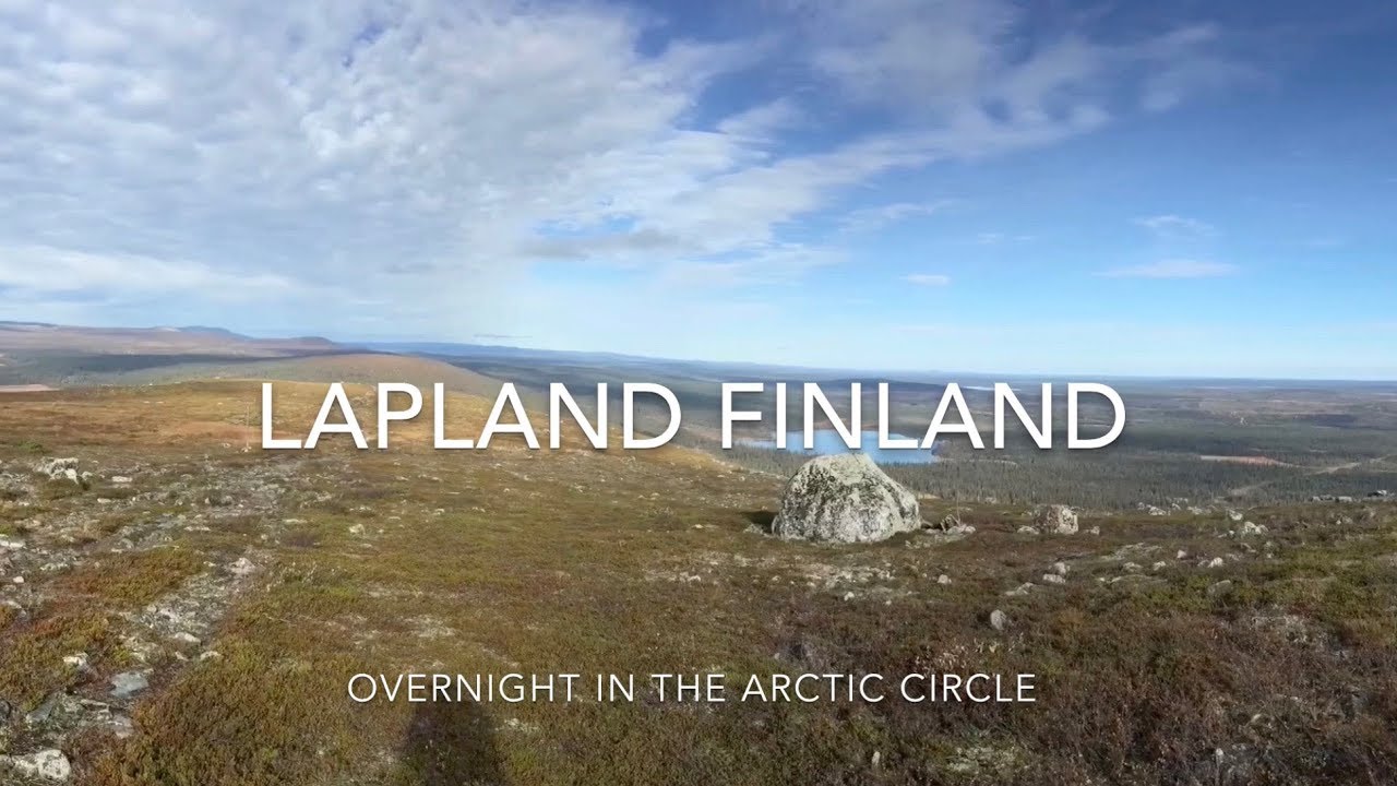 Solo Hiking In The Arctic Circle - Lapland Finland