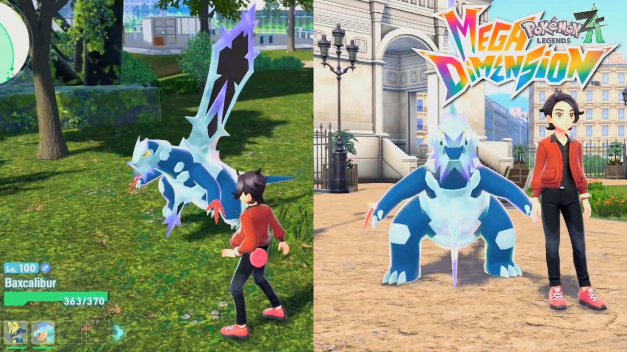 Pok&eacute;mon Legends Z-A: Obtain Mega Stoned Baxcalibur & Moved - Season 04 Ranked Z-A Battle [SW2]