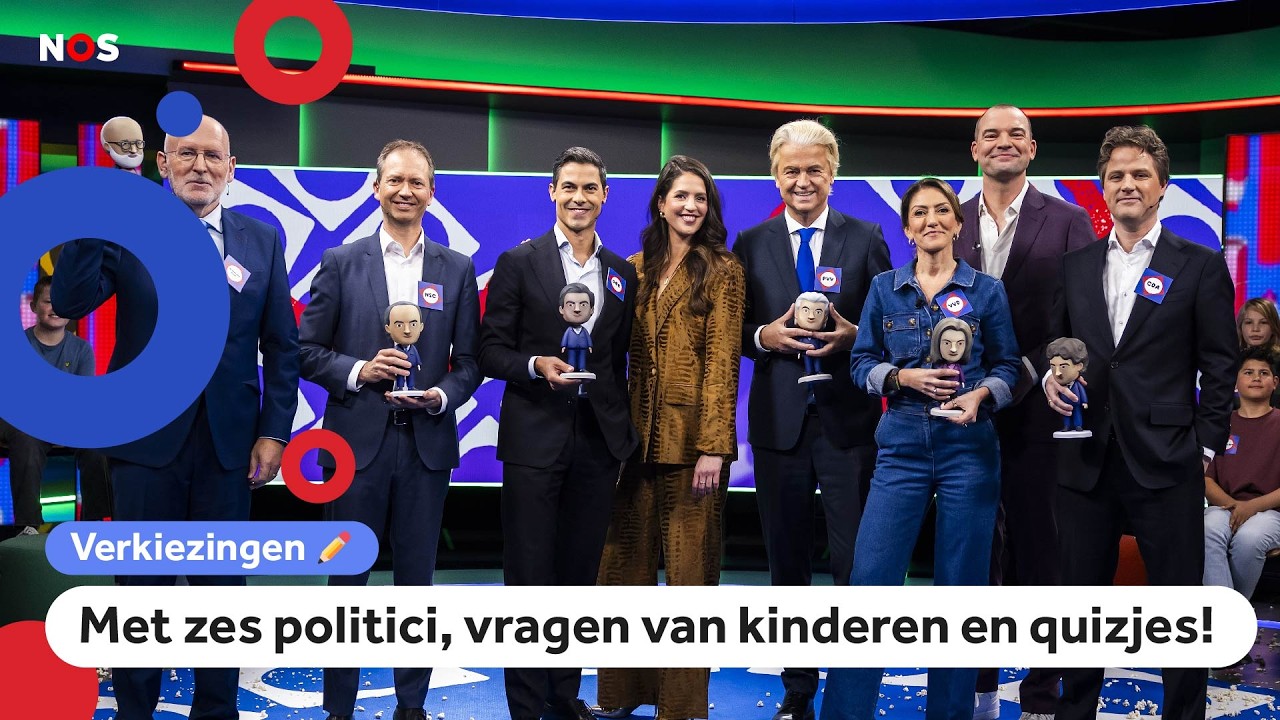 De grote Jeugdjournaal Verkiezingsuitzending