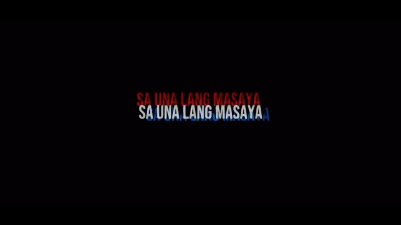 Sa Una Lang Masaya - Dro Perez
