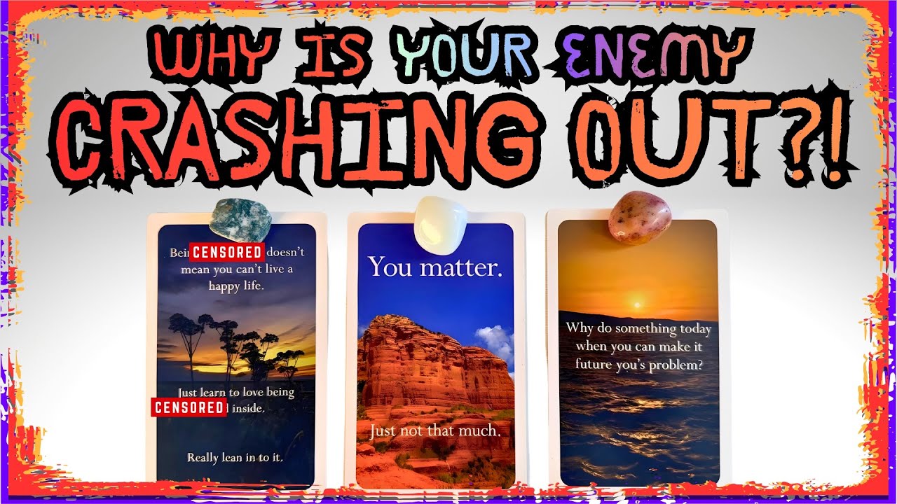 👿 Why Is Your Enemy CRASHING OUT? | Pick a Card Reading | Karmic Justice ⚖️