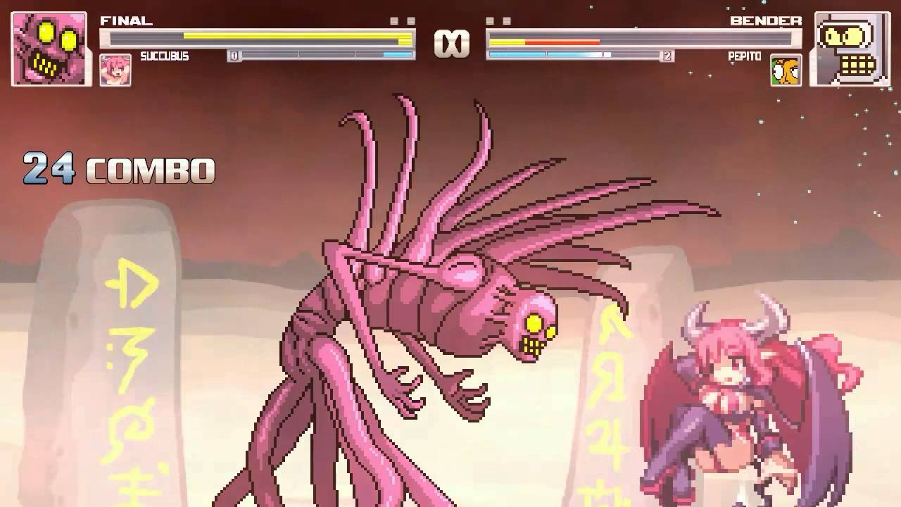 AN Mugen Request #40: Final & Succubus VS Bender & Pepito