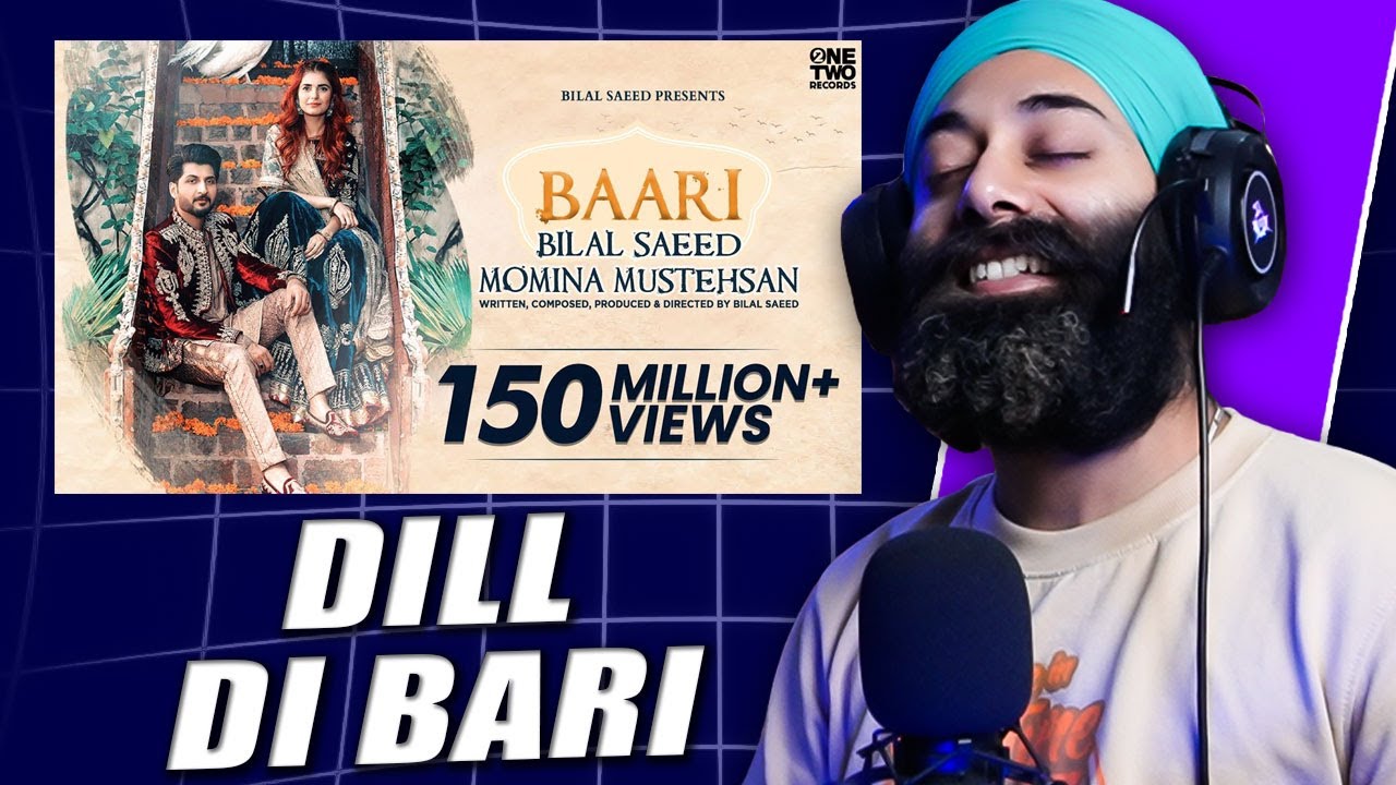 Romantic Reaction on Baari by Bilal Saeed and Momina Mustehsan | PunjabiReel TV