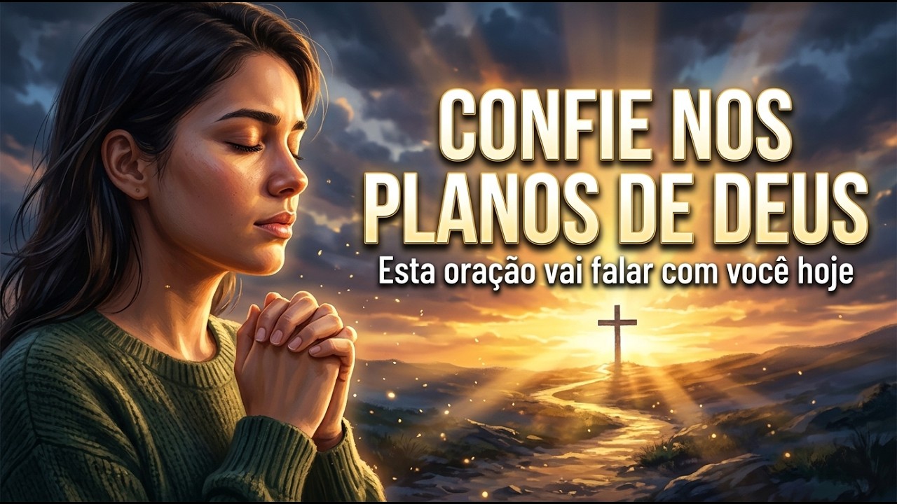 OUÇA ESTA ORAÇÃO E CONFIE NOS PLANOS DE DEUS  Uma Palavra Que Vai Acalmar Seu Coração 🙏