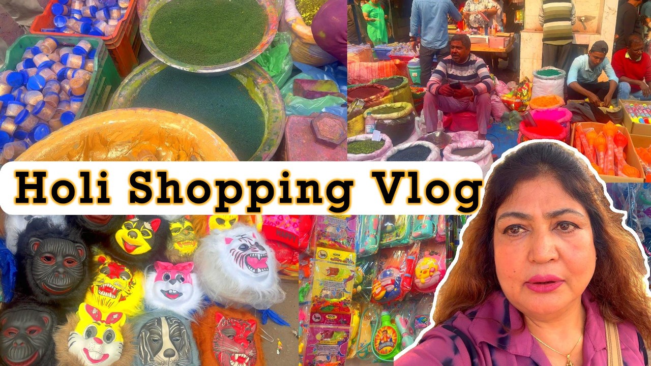 Holi Ki Shopping || Wholesale Rate Par