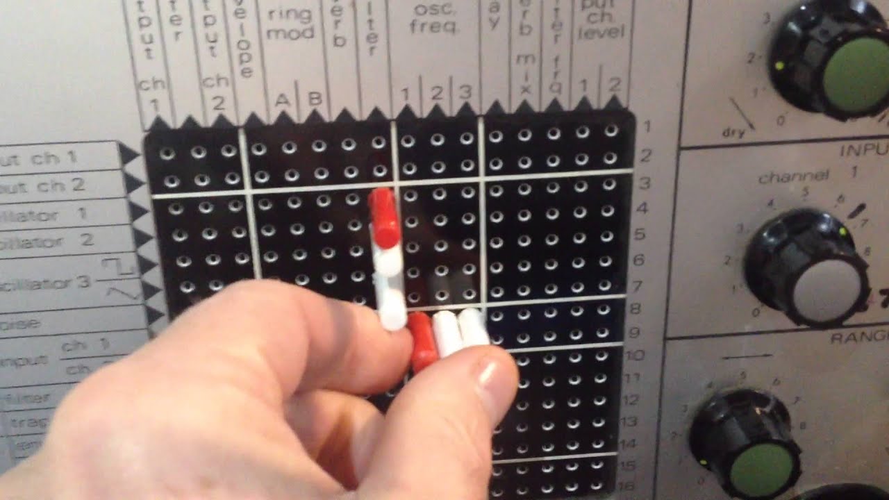 Andy Whitmore - Basic setup for VCS3 / AKSynthi