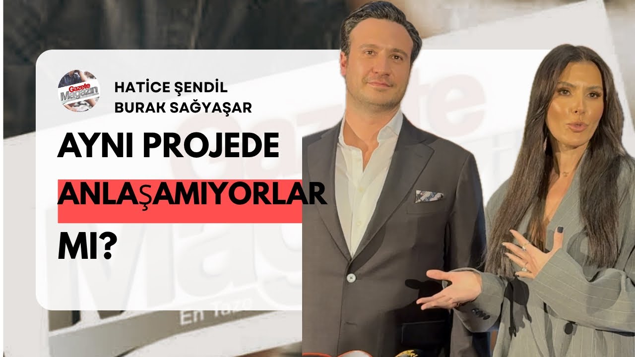 Oyuncu Hatice Şendil yapımcı eşi Burak Sağyaşar ile neden aynı projede yer almıyor?