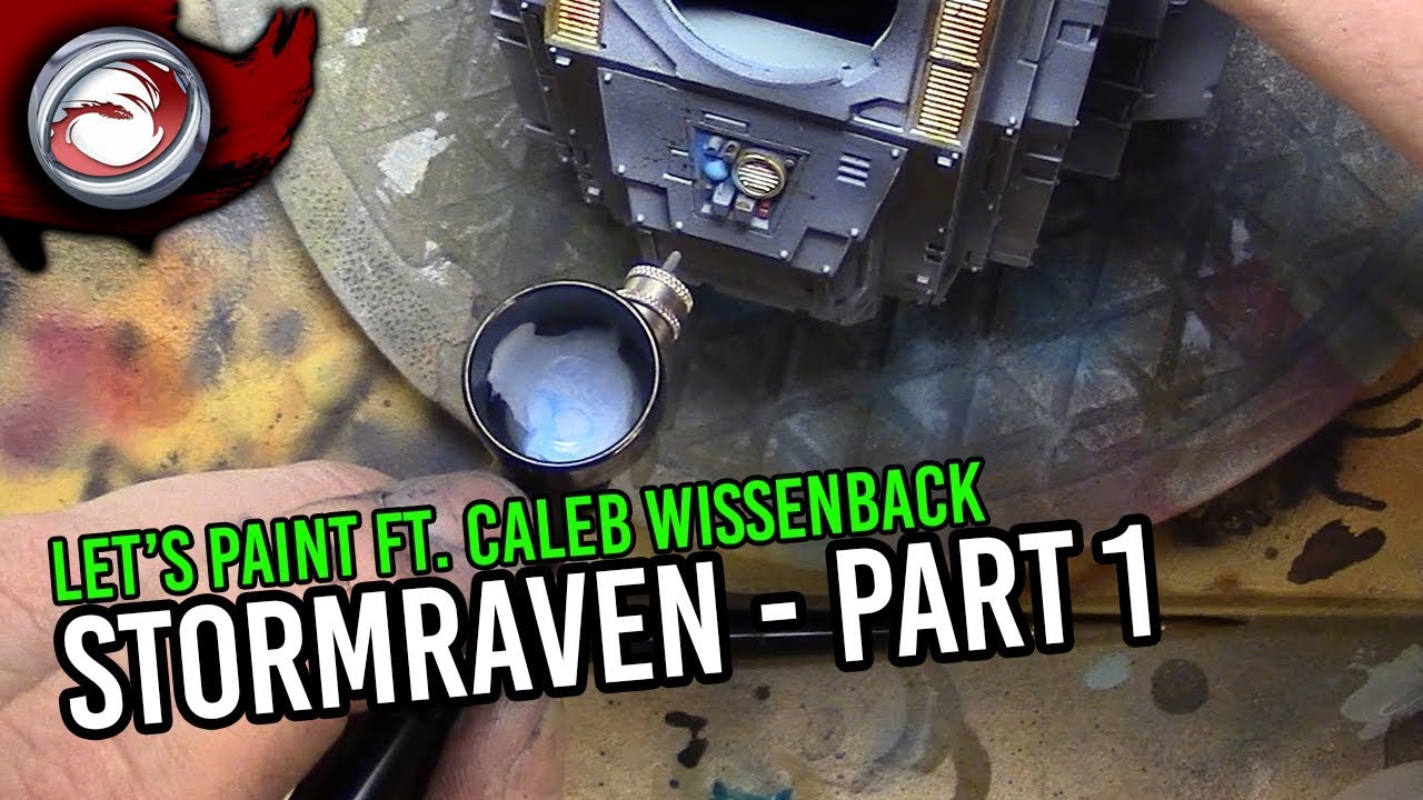 Painting a Stormraven - Part 1 ft. Caleb Wissenback