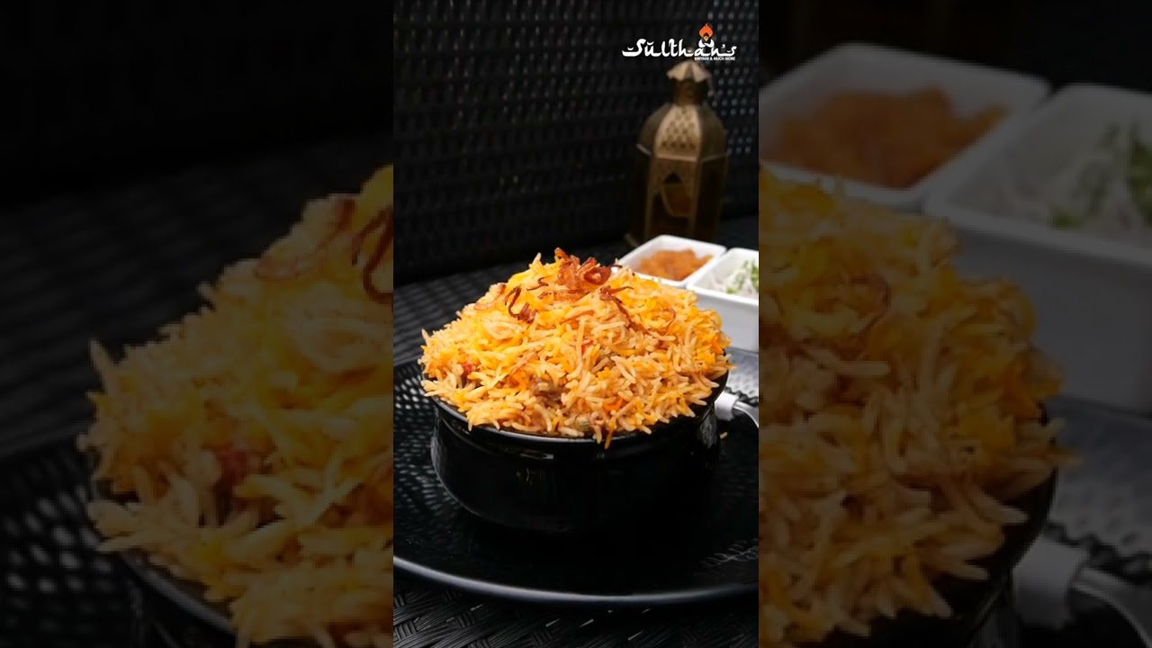 Get the tremendous biryani experience from @sulthansbiryani #reels