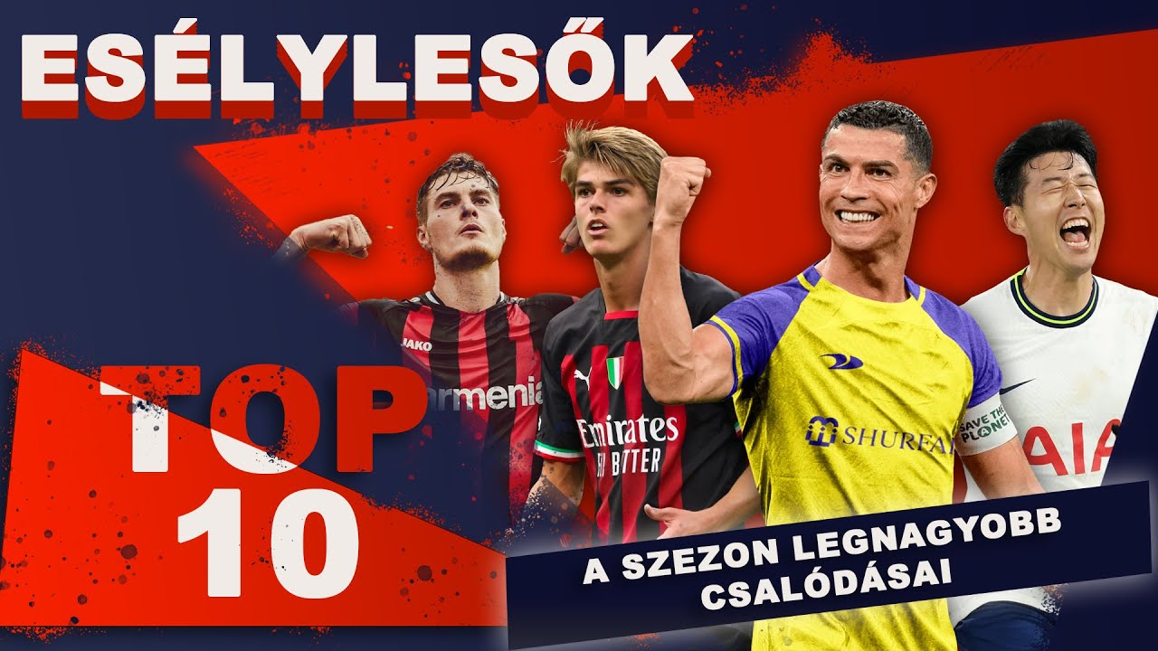 A szezon legnagyobb csalódásai 22/23 | Esélylesők TOP10 | S04E15 | Unibet