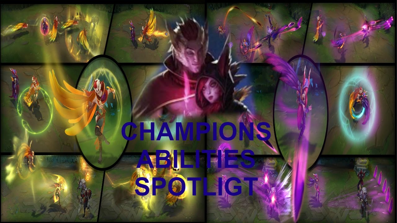 Xayah and Rakan Champion Abilities Spotlight By Kraze