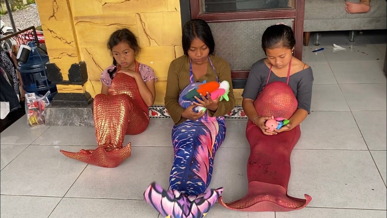 3 PUTRI DUYUNG HAMIL TERDAMPAR DI RUMAH PENDUDUK, 2 PUTRI DUYUNG MAU MELAHIRKAN
