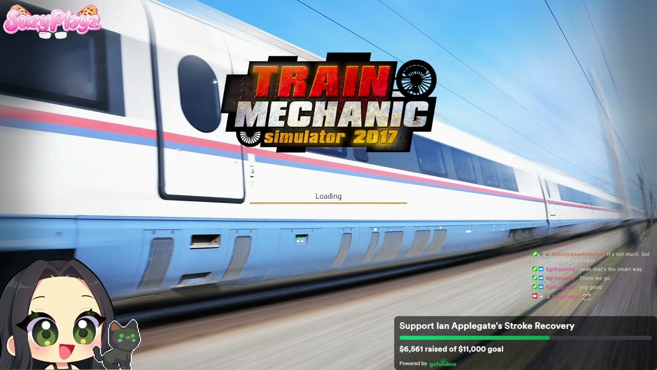 Twitch VOD: Train Mechanic Simulator Charity Stream