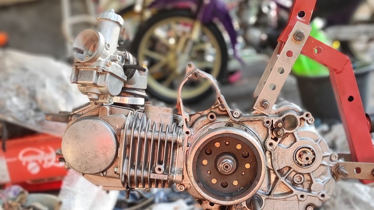 Rakit Mesin Honda Grand Blok kop Kharisma| Modif Mesin Honda Astrea KPH part 1 of 2