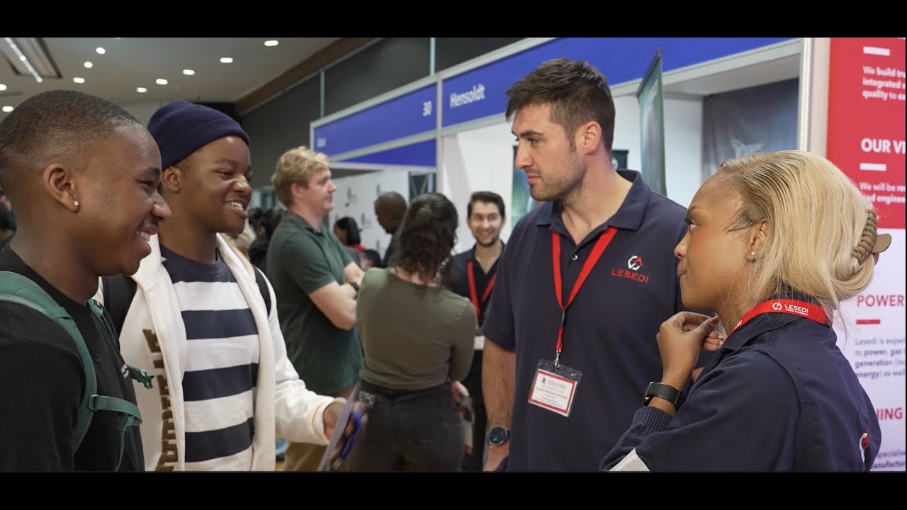 Lesedi at the University of Pretoria's Engineering Career Fair 2025