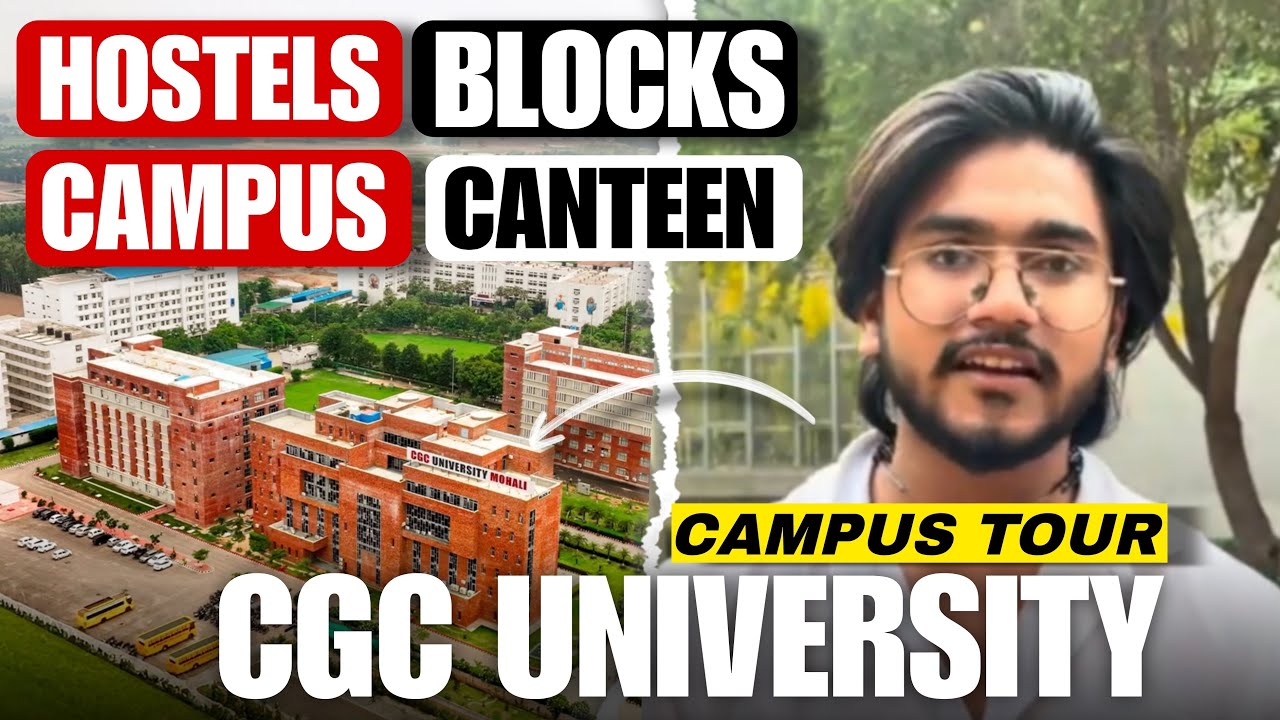 CGC jhanjeri Campus Tour 2024 || Placments || Students Review || Scholarships || Hostel || Admission