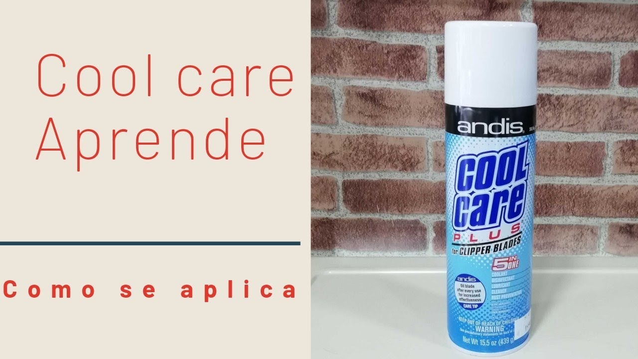 Sabes Cómo usar  correctamente el ¡cool care Andis!