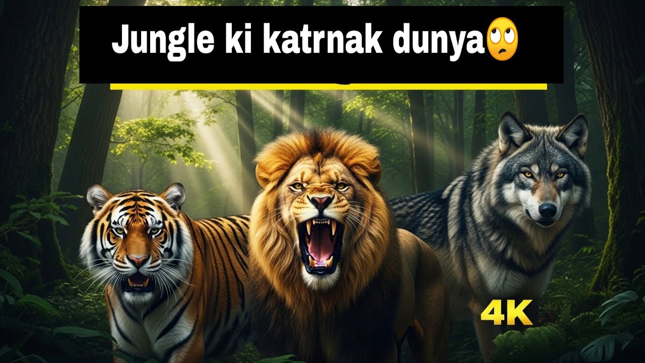 جنگل کے خطرناک جانور | King of the Jungle | Amazing Wild Animals Video