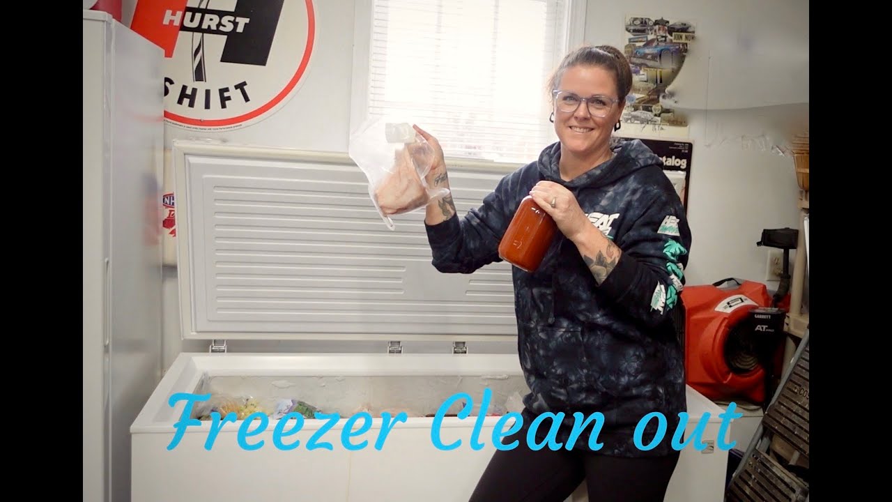 Freezer clean out Preserving perishable food to shelf stable food