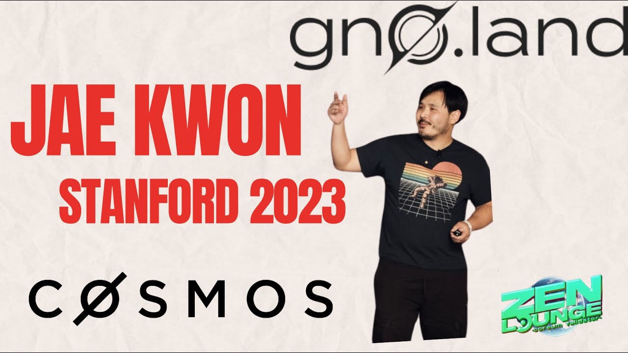 Jae Kwon Stanford talk founder of Gno.land & Co-Founder of Cosmos