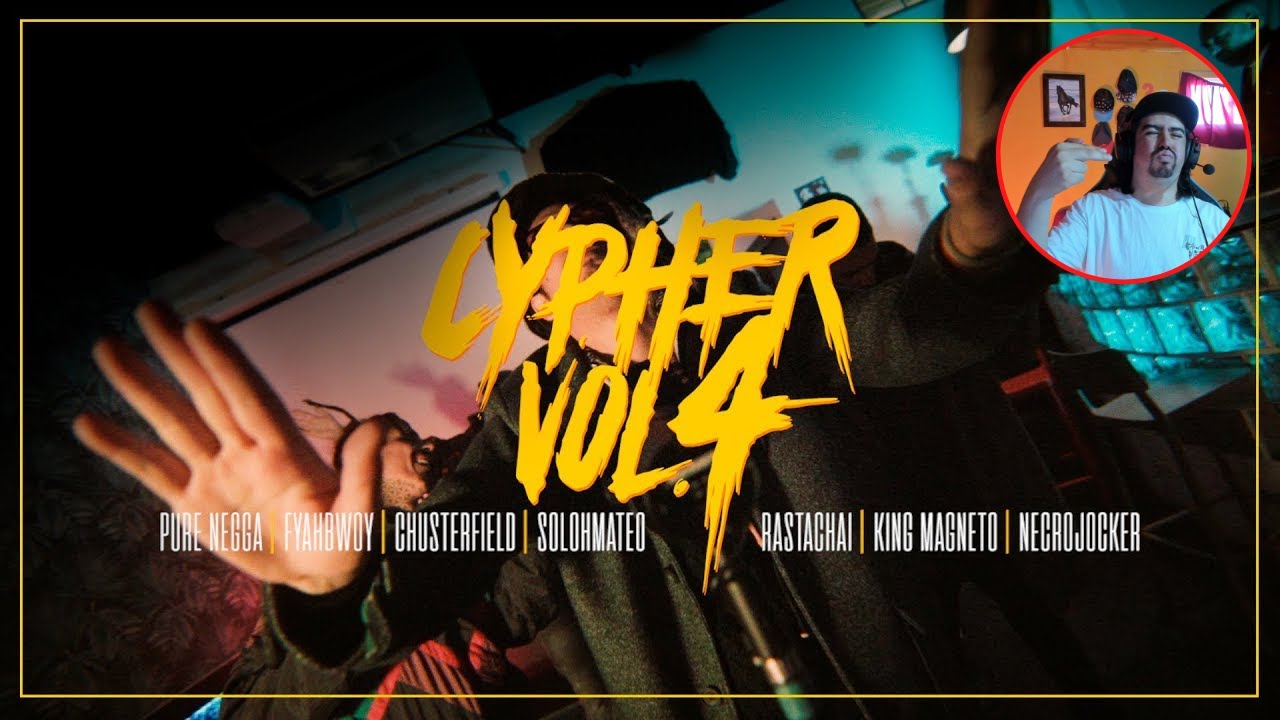 REGGAE CYPHER 4 P.NEGGA,CHUSTERFIELD, KINGMAGNETO,RASTACHAI,FYAHBWOY,SOLOHMATEO,NECROJOCKER-REACCIÓN