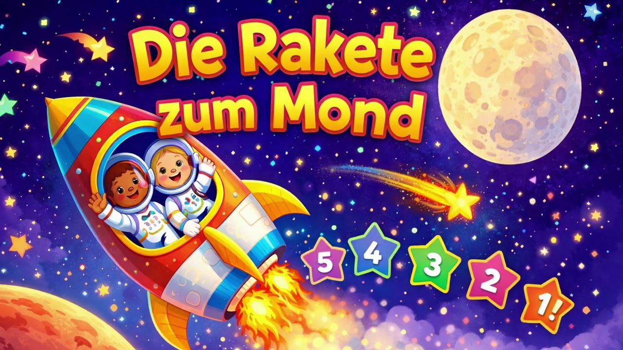 Kinderklang - Die Rakete zum Mond 🚀 | Kinderlied zum Mitsingen | 2026