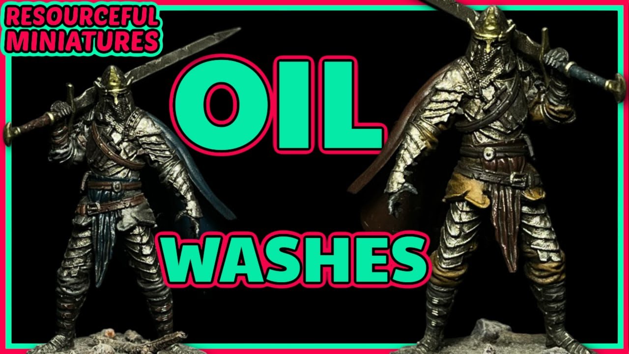 Oil Wash Beginner Guide / Grimdark Miniature Painting