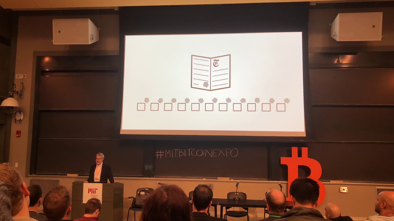 Blockchain: An Origin Story - Stuart Haber (Referenced in Satoshi White Paper) - MIT Bitcoin Expo