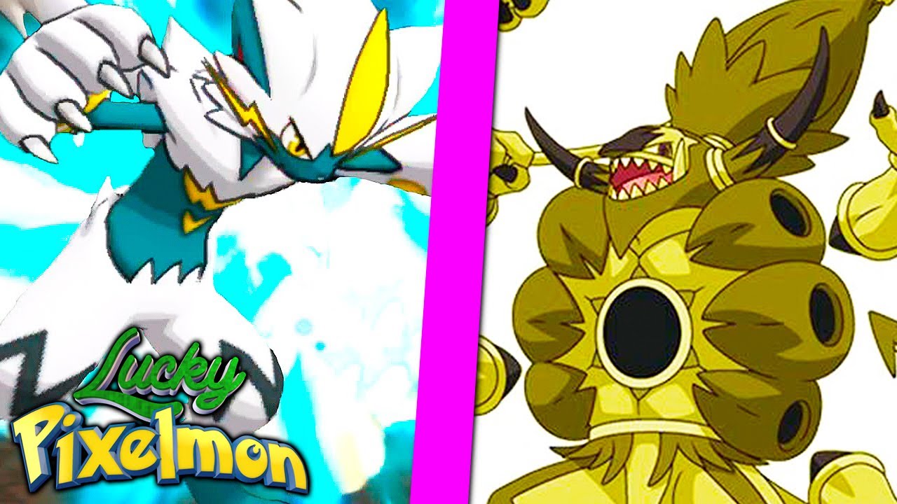 Minecraft LUCKY PIXELMON - ZERAORA SHINY LVL100 vs HOOPA SHINY LVL100 ! O LENDÁRIO INDESTRUTÍVEL !!