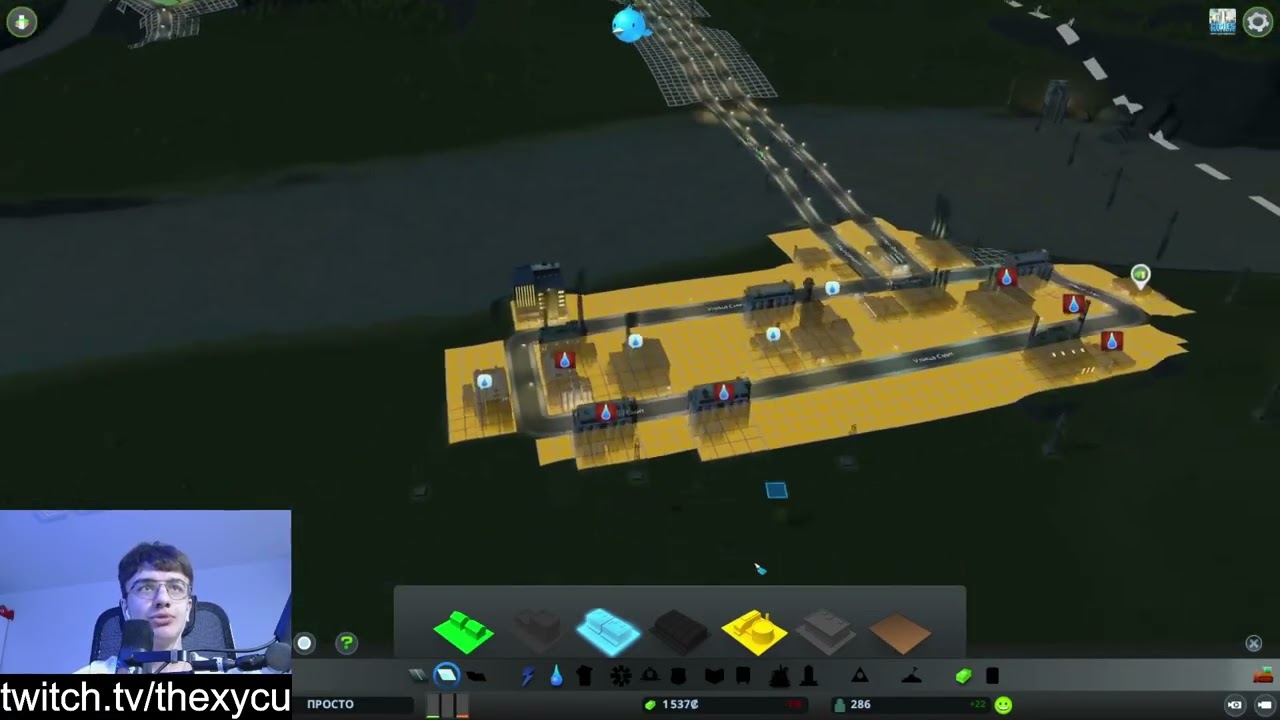 ХУСИ СТРОИТ СВОЙ ГОРОД В cities skylines