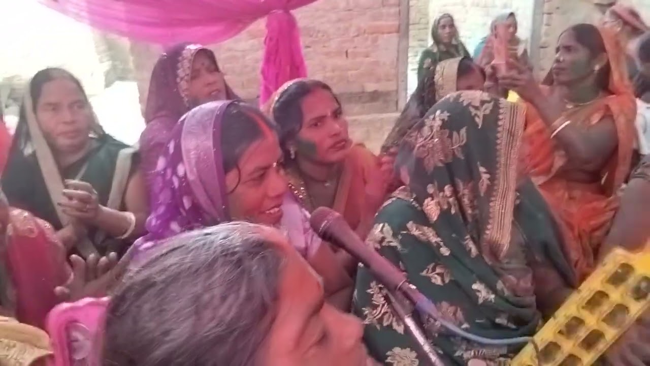 🙏🙏👍👍शिवा चर्चा में होली का गीत संजू देवी