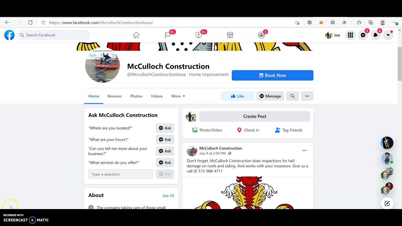 Homeworx VS. McCulloch Construction