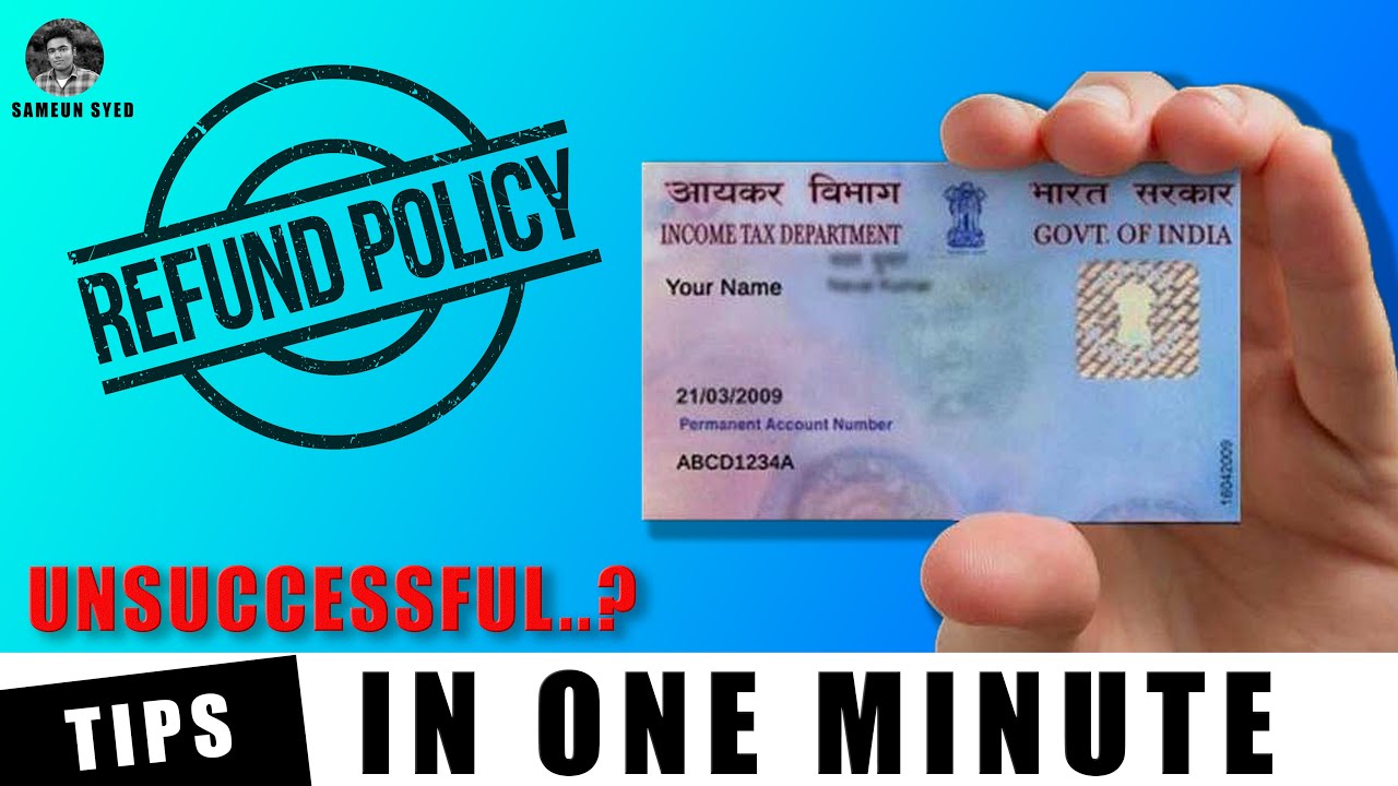How to get Refund money when NSDL PAN card gone failure...! | Tamil | Online Tips | Sameun Syed