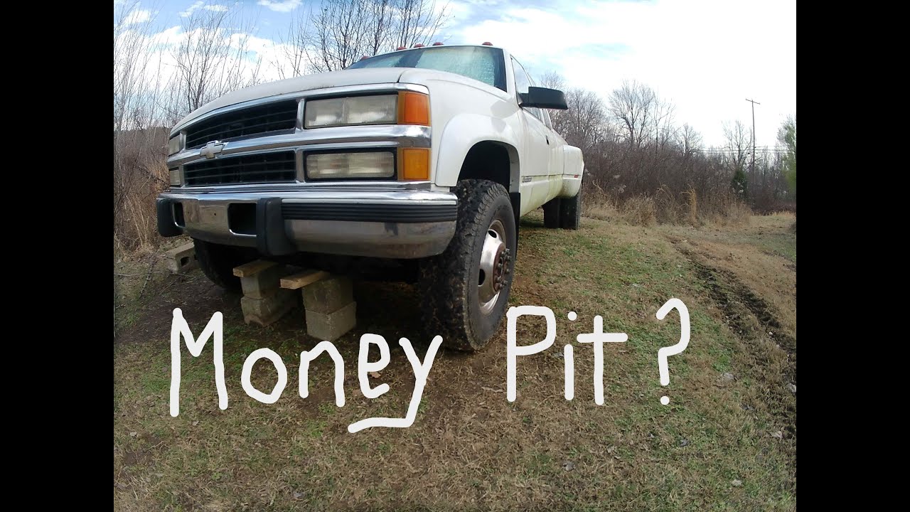 1995 Chevrolet K3500 Dually 6.5 Turbo Diesel Revive and Drive.