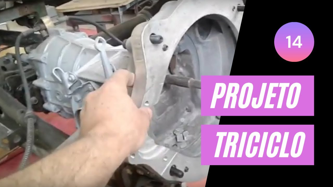 FABRICAÇÃO TRICICLO (PASSO Á PASSO) - PARTE 14 - (FLANGE PARA MOTOR AP NO CAMBIO DO FUSCA)