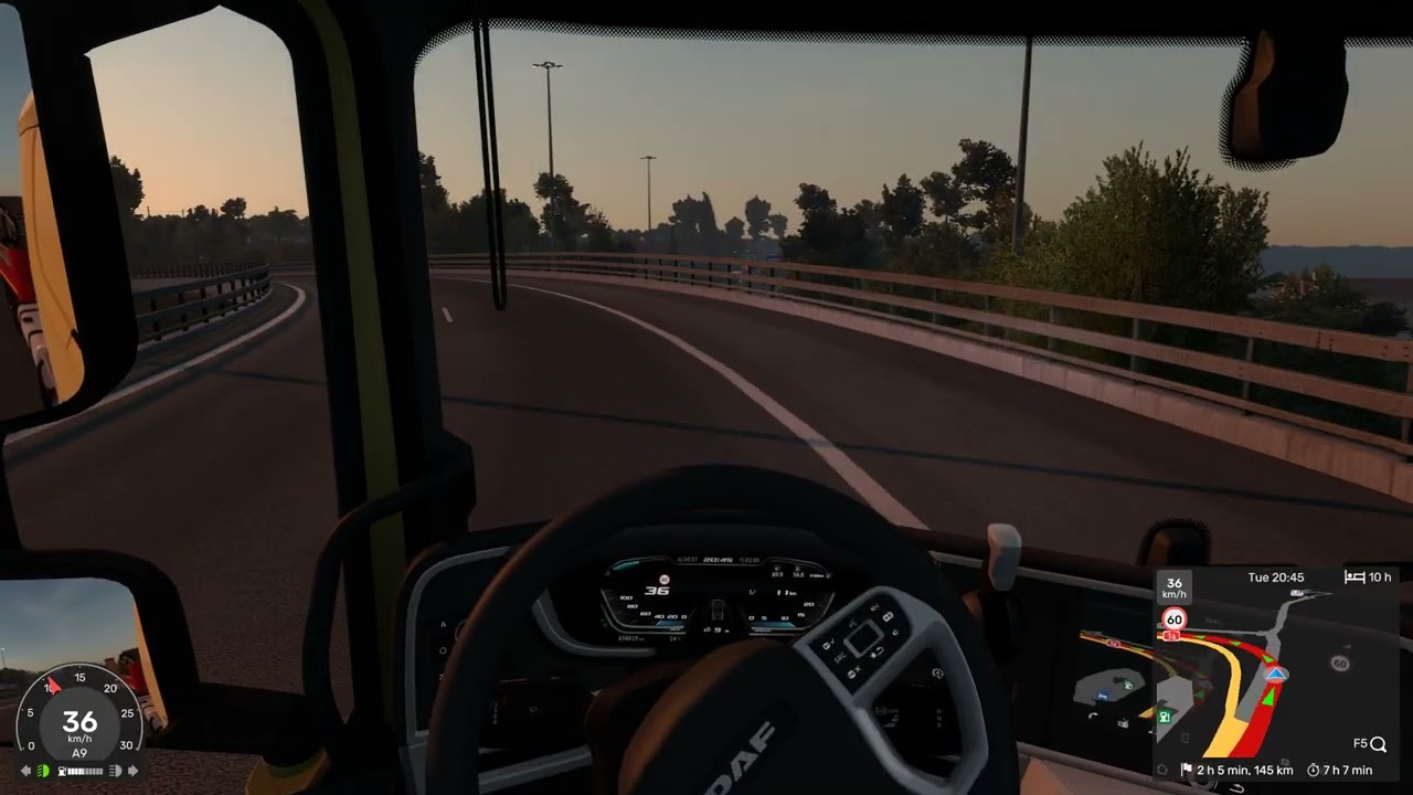 Euro Truck Simulator 2 Delivery truck across Switzerland (11 t) №1