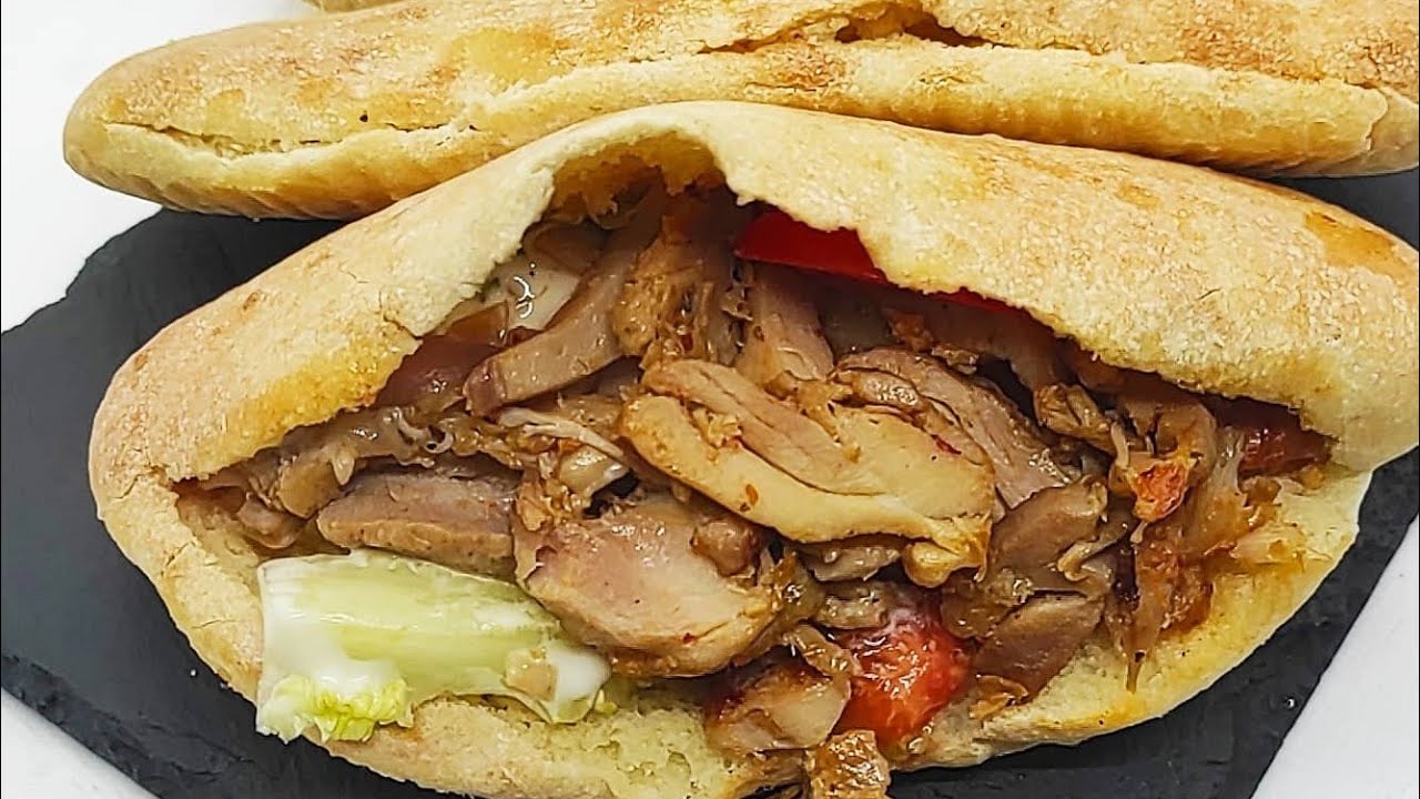 #kebab#pain#turc#sandwich_grec                       la recette du pain kebab  maison très facile.
