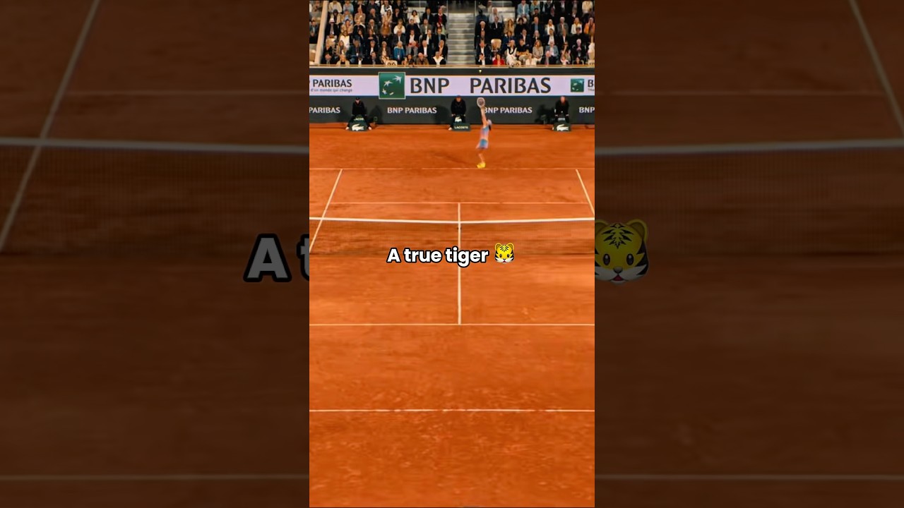 It's not easy to face the number one 🐯 #tennis #rolandgarros #sabalenka