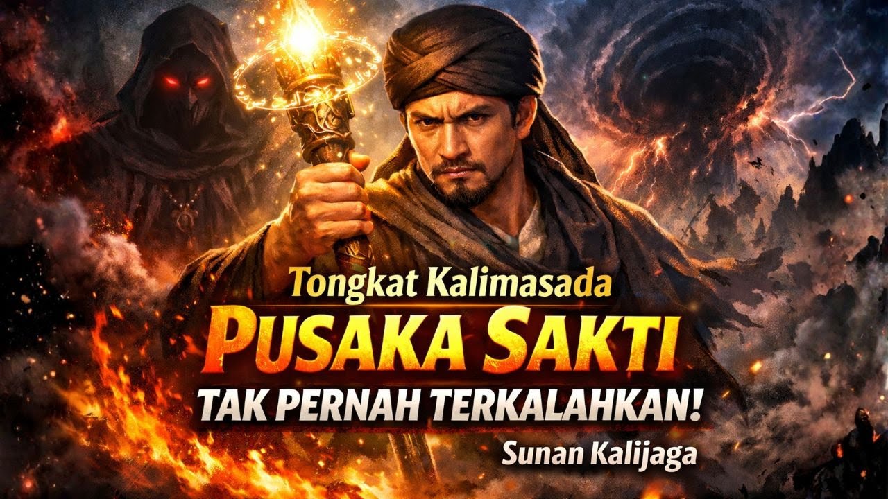 Terungkap ! Tongkat Kalimasada Sunan Kalijaga Pusaka Sakti yang Tak Pernah Terkalahkan Ditanah Jawa