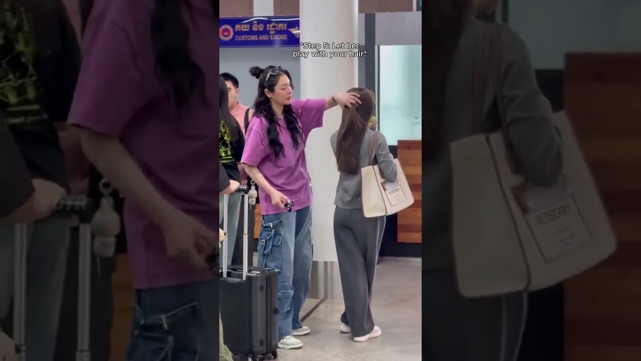 Yoko Rizz Tips: How to get a Faye Malisorn at the airport (Airport Cambodia - BKK update) #fayeyoko